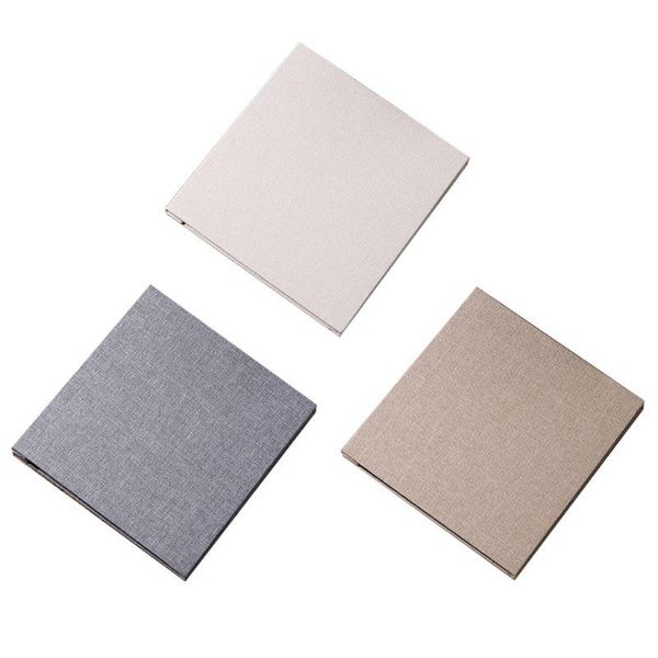 

digital po frames po x7 self-adhesive 20 pages linen diy anniversary travel memory scrapbook