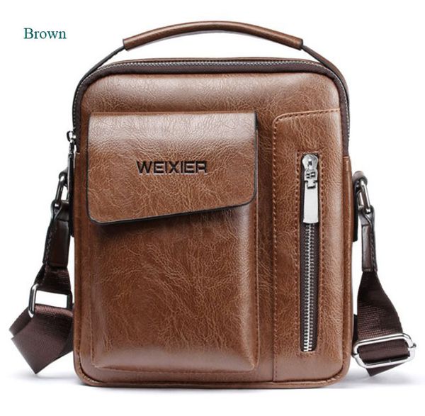 

simple men shoulder bags portable crossbody outdoor travelling casual bags quality pu and antirust hardware