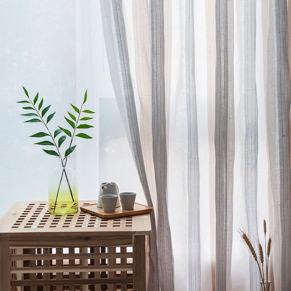 

modern minimalist curtains for living room bedroom l summer shading stripes yarn vertical screens curtians