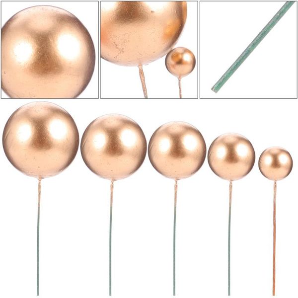 

party decoration 30 pcs foam ball shape cake er decorative birthday dessert props