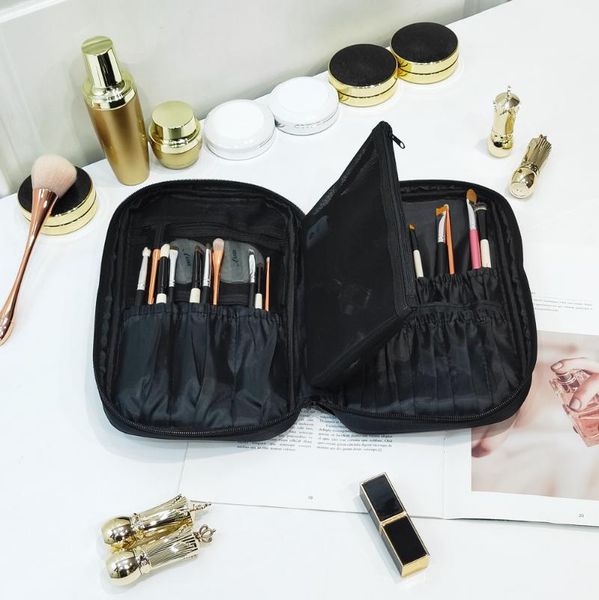 

cosmetic bags & cases 2021 makeup bag large capacity travel eyebrow tattoo artist tool brush
