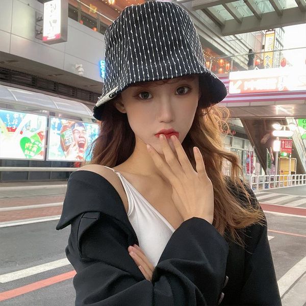 

spring fashion bucket hats for women double side wear hip hop streetwear panama black summer outdoor fisherman caps zz-491, Blue;gray