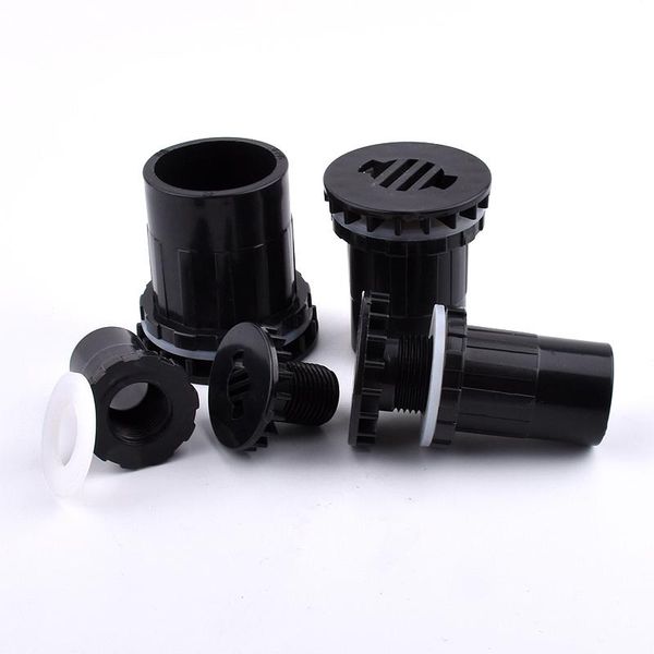 

watering equipments 2-10pcs 20/25/32/40/50mm pvc pipe connectors garden irrigation accessories fish tank drain aquarium inlet outlet joints