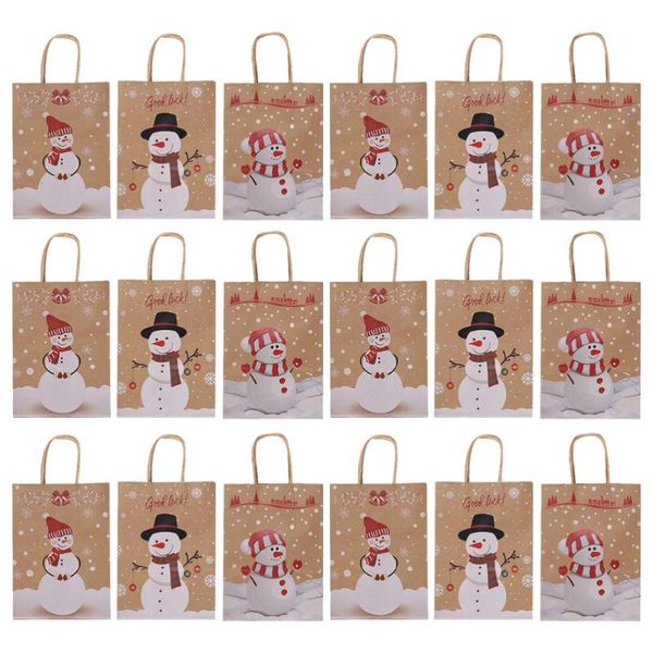 

gift wrap 18pcs christmas bags candy party favor wrapping