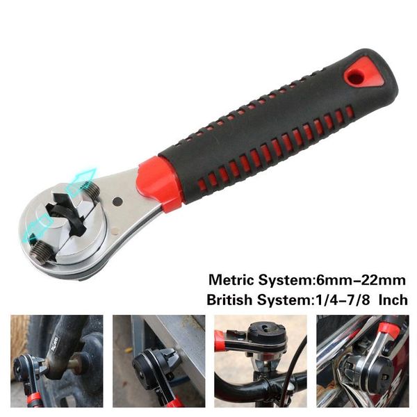 

hand tools universal wrench tool spanner mini ratchet gear 1/4 socket torque handle flexible bionic wrenches mintiml spanners 3/8