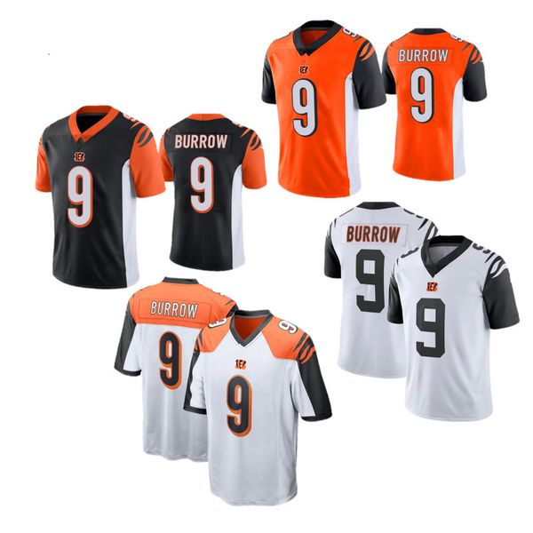 

tracksuit jerseys 20 football shirt 9#burrow legendary second generation, Gray