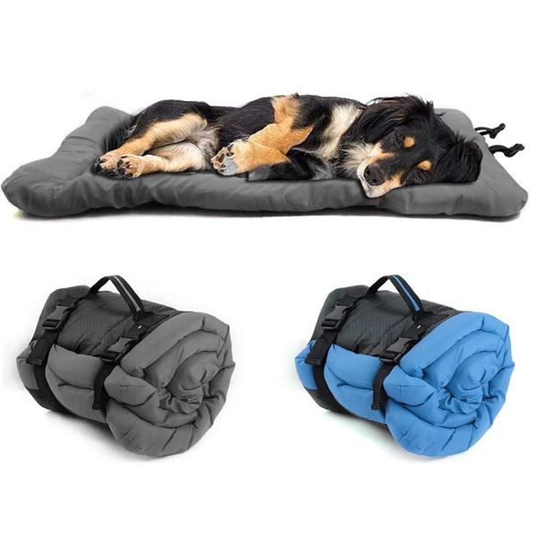 

kennels & pens 3 colors outdoor dog bed blanket portable cushion mat water-resistant kennel foldable pet beds couch for small large dogs