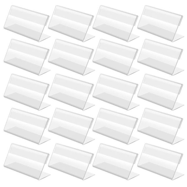 

jewelry pouches, bags 20pcs practical sign display holder price stand business, Pink;blue