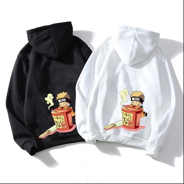 

2021 cute naruto pocket kids hoodies baby girls clothes boys sweatshirt kawaii anime hip hop teenagers hoodie streewear clothing, Black