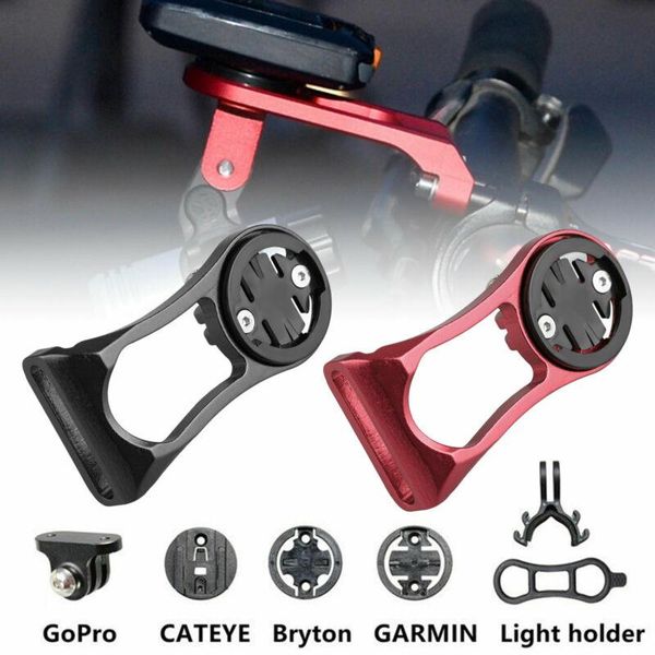 

car & truck racks 1 set bicycle bike stem extension bracket mount computer quick mounting gears holder for garmin/bryton