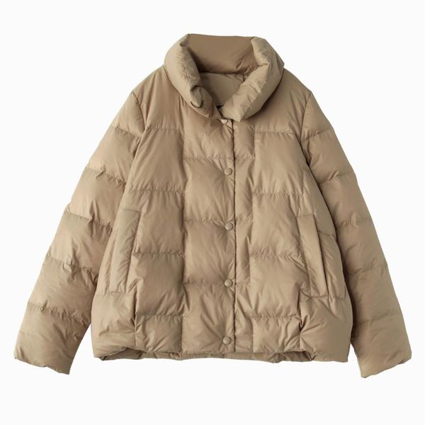 

women's down & parkas winter white duck jacket women autumn 2021 women's clothing light thin coat female black casual casaco femini