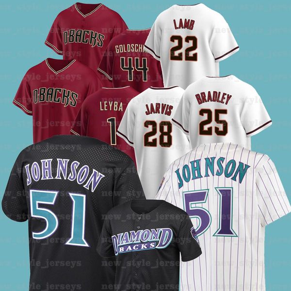

51 randy johnson archie bradley jake lamb josh vanmeter z1 david peralta pavin smith josh vanmeter david peralta jerseys baseball jerseys, Blue;black