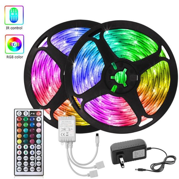 

rgb led strip luces led flexible neon light backlight diode tape 12v festoon light home garden rgb tape with controller