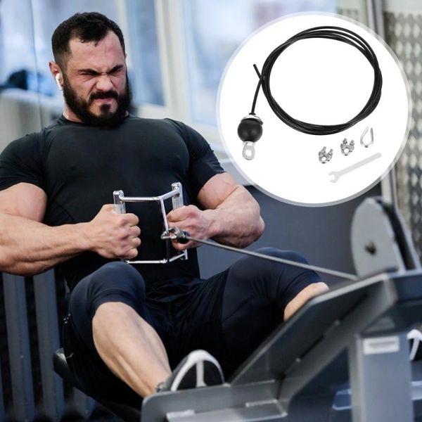 

1 set diy gym wire rope accessories adjustable fitness rope fitness equipment