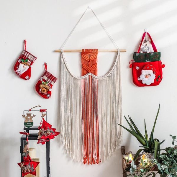 

tapestries nordic bohemian woven tapestry wall-mounted moroccan wall decoration hand-woven