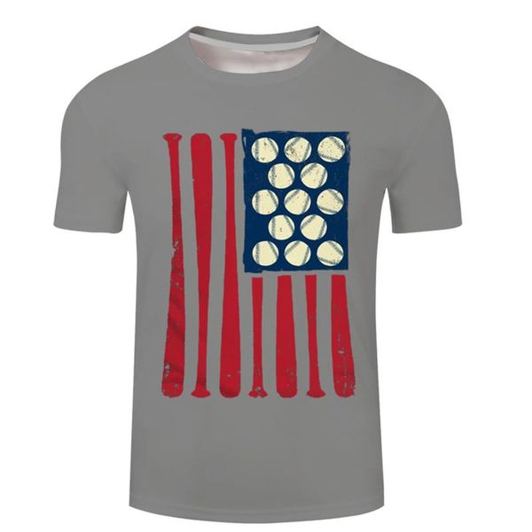 

men's t-shirts american flag print 2021 summer casual fashion t-shirt round neck loose oversize muscle streetwear clothing man's t, White;black