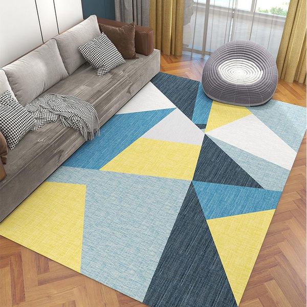 

carpets modern 3d non-slip kids play floor mat geometric large area rugs carpet parlor big for living room bedroom