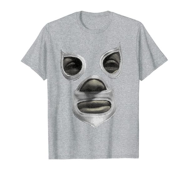 

feel-ink enmascarado plata mexican wrestler legend el santo, White;black