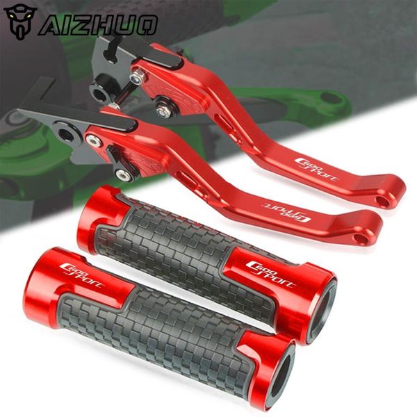 

motorcycle brakes cnc aluminum brake clutch levers handlebar grip handle hand grips accessories for c600 sport 2011-2021 2014 2013