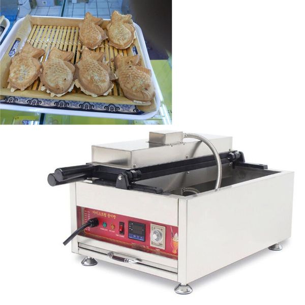 Цифровая рыба вафля машина высокая эффективность пищевой обработки Snapper Taiyaki Maker