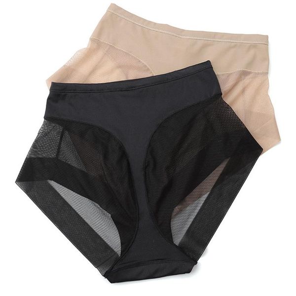 

women's panties high elastic women intimates seambreathable body shaping, Black;pink