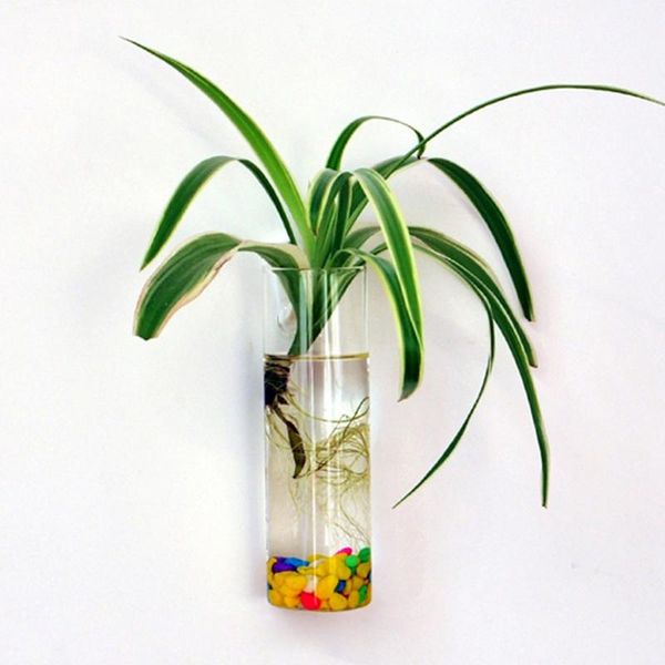 

vases 2021 wall hanging glass flower planter vase plant pot terrarium home garden