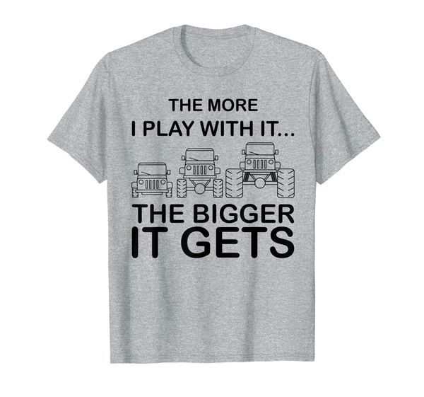 

cool the more i play with it...the bigger it gets men t-shirt, White;black