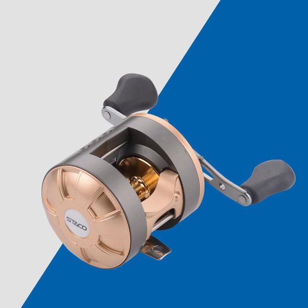 

baitcasting reels sla200 300 17 1bb trolling fishing reel 5.6:1 gear ratio 7kg metal jigging spinning bait for freshwater and sal