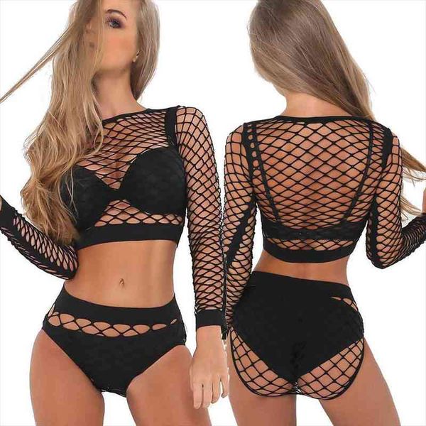 

women crochet mesh fishnet swimwear beach pants set bikini cover up, White;black