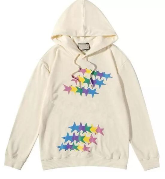 

fashion designer hooded sweatshirt letter men and women lovers fashion leisure business street hip hop sweater, Black