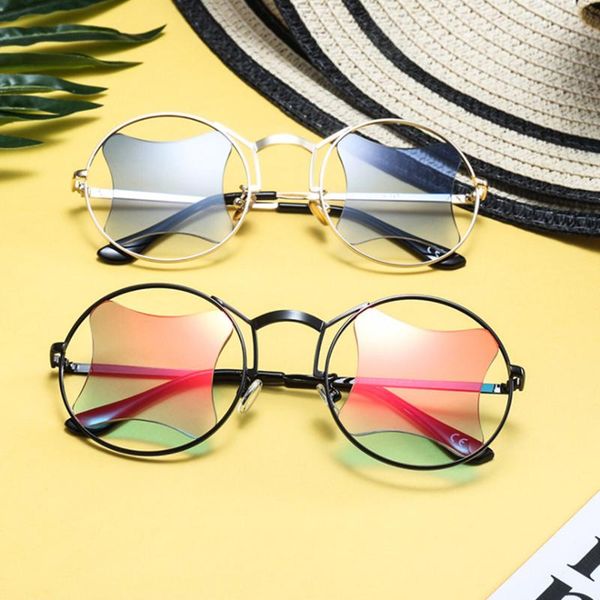 

sunglasses classic round alloy women square lens vintage glasses for men or ladies cute lunettes de soleil gafas, White;black