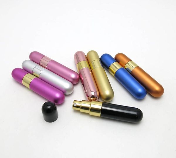 

storage bottles & jars 10pcs 10ml cute colorful perfume bottle 10 colors mini portable travel refillable sprayer atomizer scent case as gift