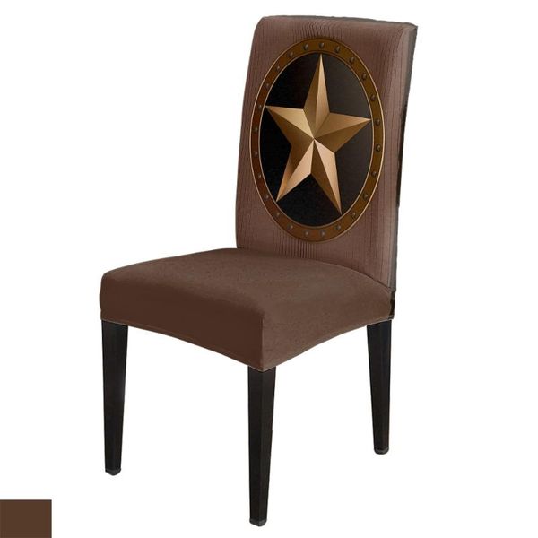 

chair covers vintage western texas star cover for dining room chairs high back living sets home kitchen