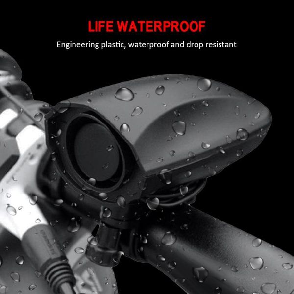 

bike horns bicycle electric bell 123db horn super loud ride equipment