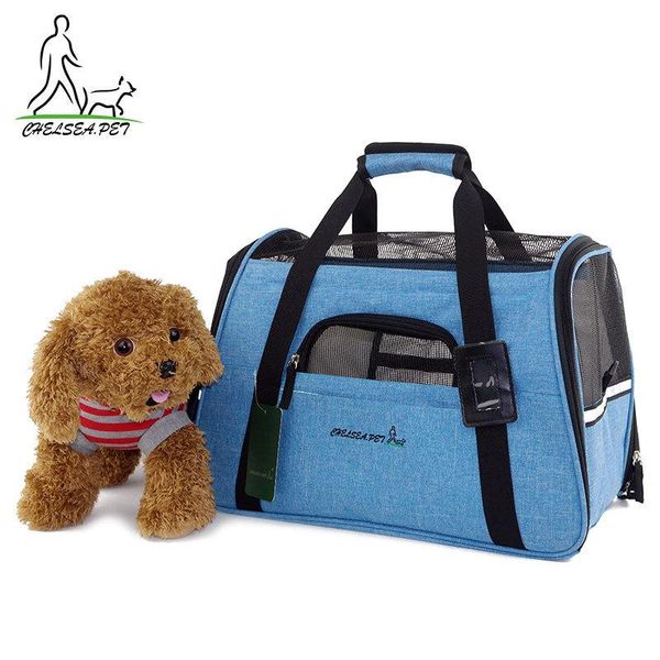 

cat carriers,crates & houses portable breathable dog carrier pet backpack handbag teddy outgoing travel pack with sherpa pad shoulder bag fo