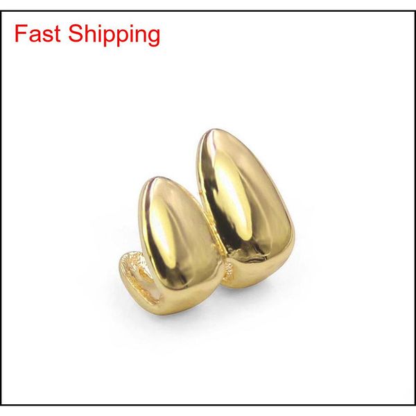 

gold-plated hip-hop braces two canine braces new cosmetic props vampire fangs new european an jllgtf home003, Silver
