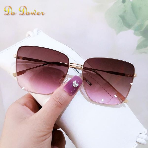 

sunglasses 2021 metal fashion big frame face repair colorful explosions sunshade street shooting ins, White;black