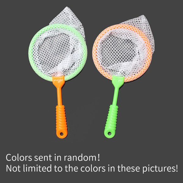

travel durable children outdoor hiking camping tools with handle lightweight plastic fishing net