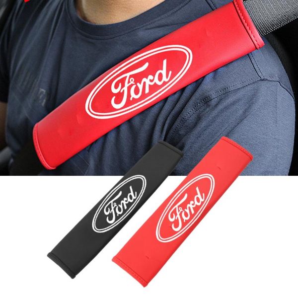 

safety belts & accessories car seat belt cover shoulder cushion protector for focus kuga 2 maverick smax fusion transit fiesta explorer