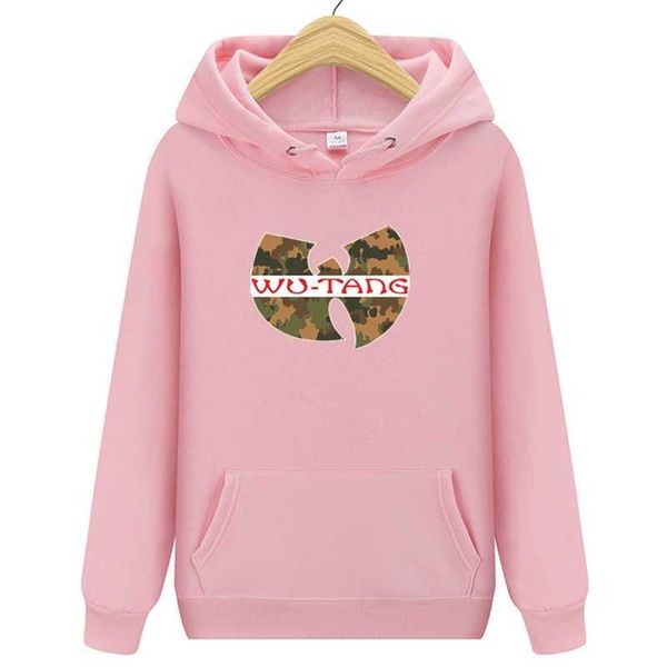

autumn and winter wu tang hip hop pullover hoodie, Black