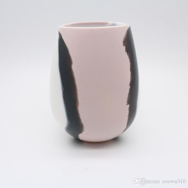 

camouflage silicone red wine glass cups 10oz beer glass collapsible stemless silicone wine cup coffee mug drinkware wholesale dbc vt1223