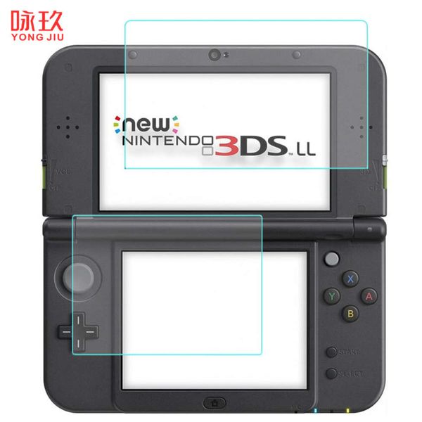 

3dsl nintendo new 3dsxl game machine toughened glass protective film