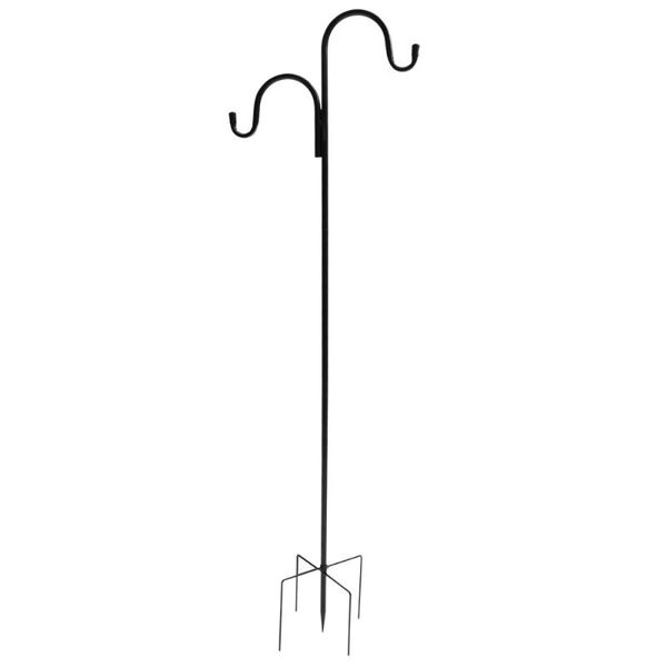 

hooks & rails 1 pc yard shepherd hook ground inserting iron hanging garden