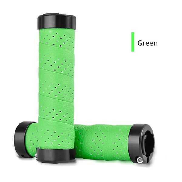 

bike handlebars &components bicycle handlebar grips grip pu+eva+aluminum alloy