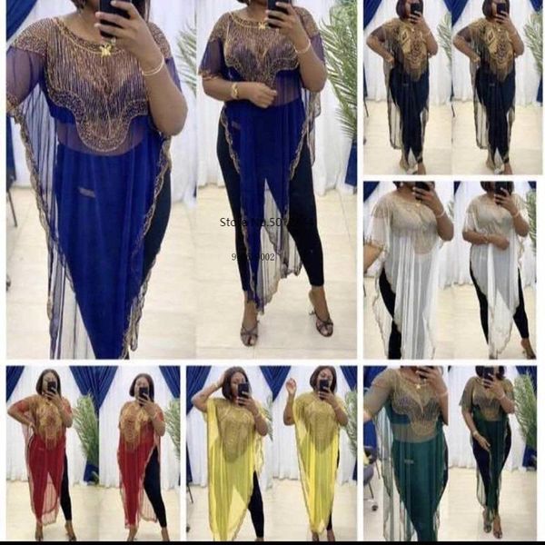 

ethnic clothing african women's dress sequins fashion a coat, Red