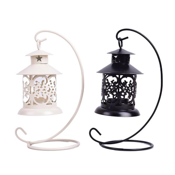 

light holder european candlestick home illumination decoration lantern hollow iron moroccan candle holder wedding candle stand