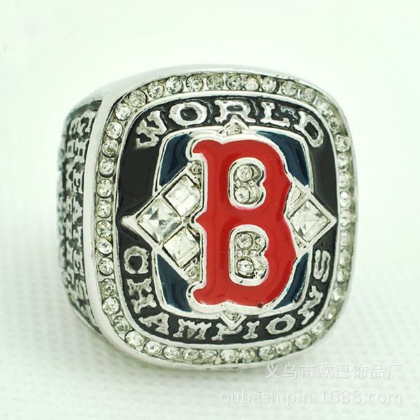 

ring 2004 boston mlb league men's 14k, Silver