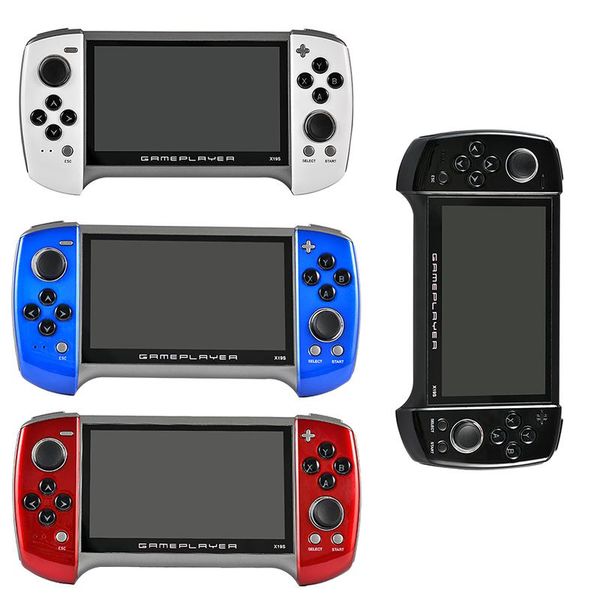 

5.1-inch handheld game console dual-grip game arcade built-in 10000 games support mp4 video player/ built-in speaker