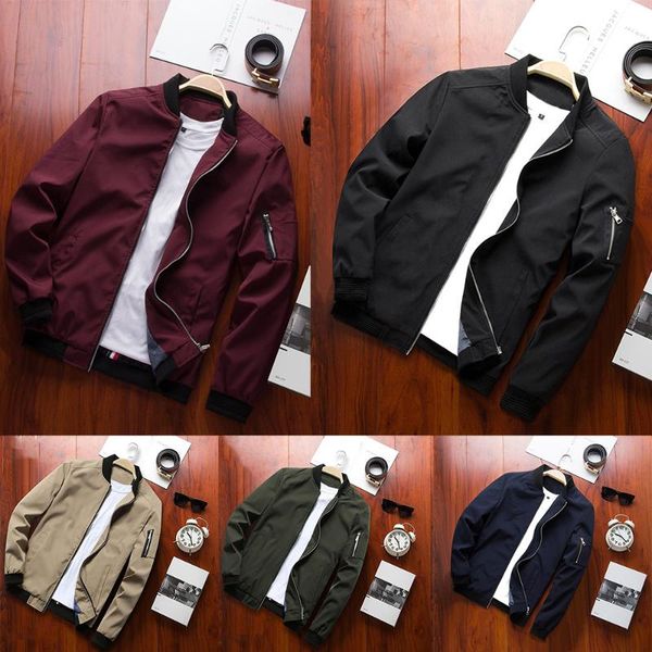 

large size 4xl men jacket outwear jackets and coats plus size spring parkas male outerwear windbreaker overcoat man clothing d30, Black;brown