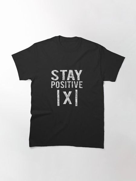 

women's t-shirt t shirt womenÂ stay positive classic, White
